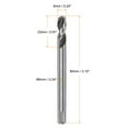 thumbnail image 2 of Uxcell 2Pack High-speed Steel Drill Bits, 6mmx80mm for Hole Saws Arbor Replacement, 2 of 5