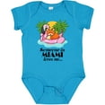 thumbnail image 3 of Inktastic Someone in Miami Loves Me Boys or Girls Baby Bodysuit, 3 of 5