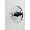 thumbnail image 3 of Kingston Brass KB6331DXTO Concord Single-Handle Pressure Balanced Tub Faucet in Polished Chrome, 3 of 7