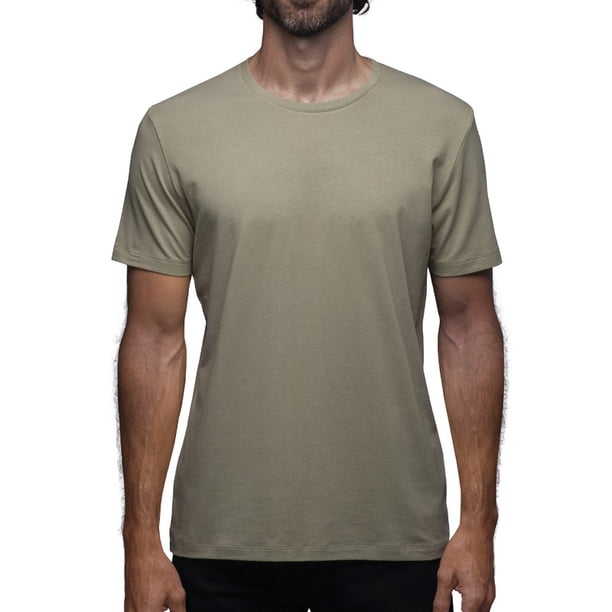 Playera Cuello Redondo Para Hombre De Algodón Pima y Tela Spandex Unbranded Co Crew Neck Mynt 2XL