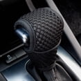 thumbnail image 3 of Silky Smooth Mesh Car Gear Shift Knob Cover, Ice Silk Automotive Interior Accessory, Comfortable Non-Slip Protector, Universal Fit for Enhanced Driving Experience, 3 of 8