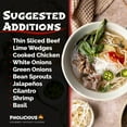 thumbnail image 5 of Pholicious Instant Beef Pho, Vietnamese Rice Noodle Soup, Single Serve 3.6 Ounce Bowls, Ramen Alternative & Fresh Ingredients, As Seen on Shark Tank, 5 of 9