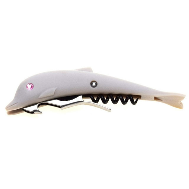 Dolphin corkscrew, creative beer corkscrew wine corkscrew multifunctional corkscrew tool