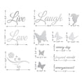 thumbnail image 3 of Arte De Pared Pegatinas De Espejo Acrílico Diy Scrapbooking Autoadhesivo Calcomanías De Pared Arte De Palabras Vinilos Pegatinas Decoración Del Hogar Methold HA042930-06, 3 of 6