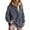 96# Dark Gray, variant on Collared Sweatshirts Womens Mock Neck Ruffle Snap Button Pullovers Quilt Henley Oversized Tops Cute Work Sky Blue S