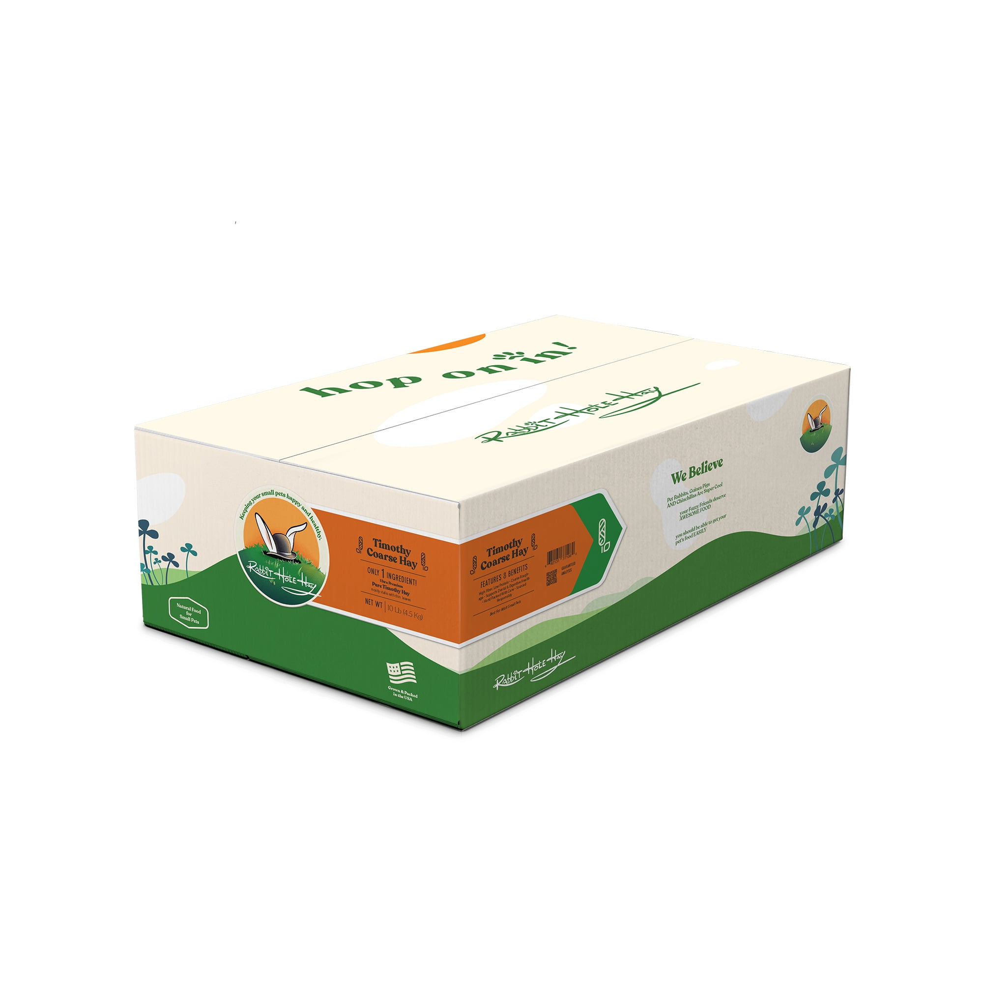 Rabbit Hole Hay Ultra Premium Medium Timothy Hay - Walmart.com