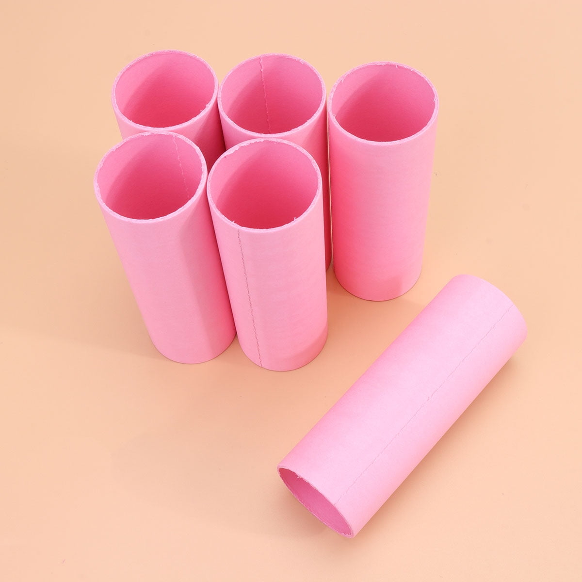 WASHWEPE Kraft Paper Tubes Cylinder Craft Projects Storage 40Pcs 4Cm Diameter