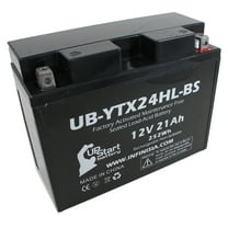 UB-YTX24HL-BS Battery Replacement for 2006 Arctic Cat Panther 660 500 CC Snowmobile - Factory Activated, Maintenance Free, Motorcycle Battery - 12V, 21AH, UpStart Battery Brand