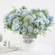 thumbnail image 5 of Toystoory Ramo floral de peonía de seda para el hogar, rosa artificial, flor falsa, decoración nupcial para boda Flores artificiales lago azul 1 Stück, 5 of 6