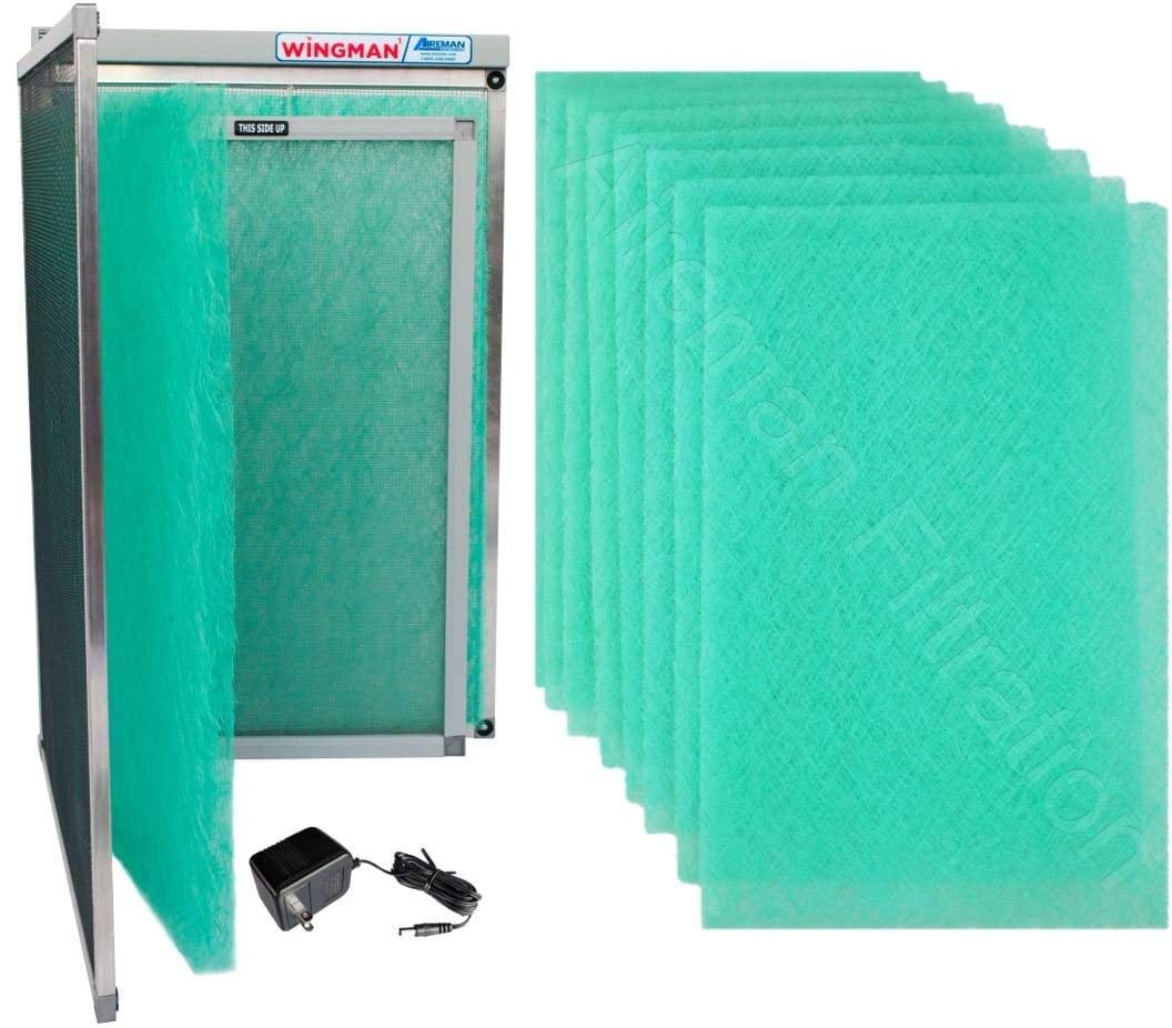 16x25x1 Electronic Air Filter Including Year Supply of Replacement Pads