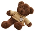 thumbnail image 2 of SAYOO Cute Bear Shaped Plush Toy Reversible Soft Cartoon Stuffed Doll for Kids Adults Birthday Gift, 2 of 5