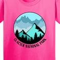 thumbnail image 4 of Inktastic Glacier National Park Montana Mountains Youth T-Shirt, 4 of 5