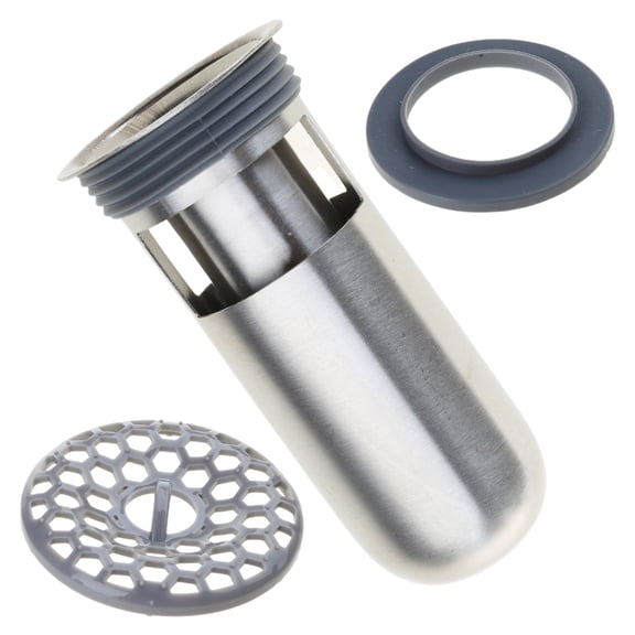 Upgrades Stainless Steel Floor Drain Seal Drain Plug for Bathroom Deodorizing
