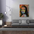 thumbnail image 4 of Epic Graffiti 'Mona's Portrait' by Dean Russo, Canvas Wall Art, 40"x54", 4 of 8