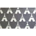 thumbnail image 1 of Rug Market 74145B 2.8 x 4.8 ft. Teepee Area Rug - Grey & White, 1 of 1