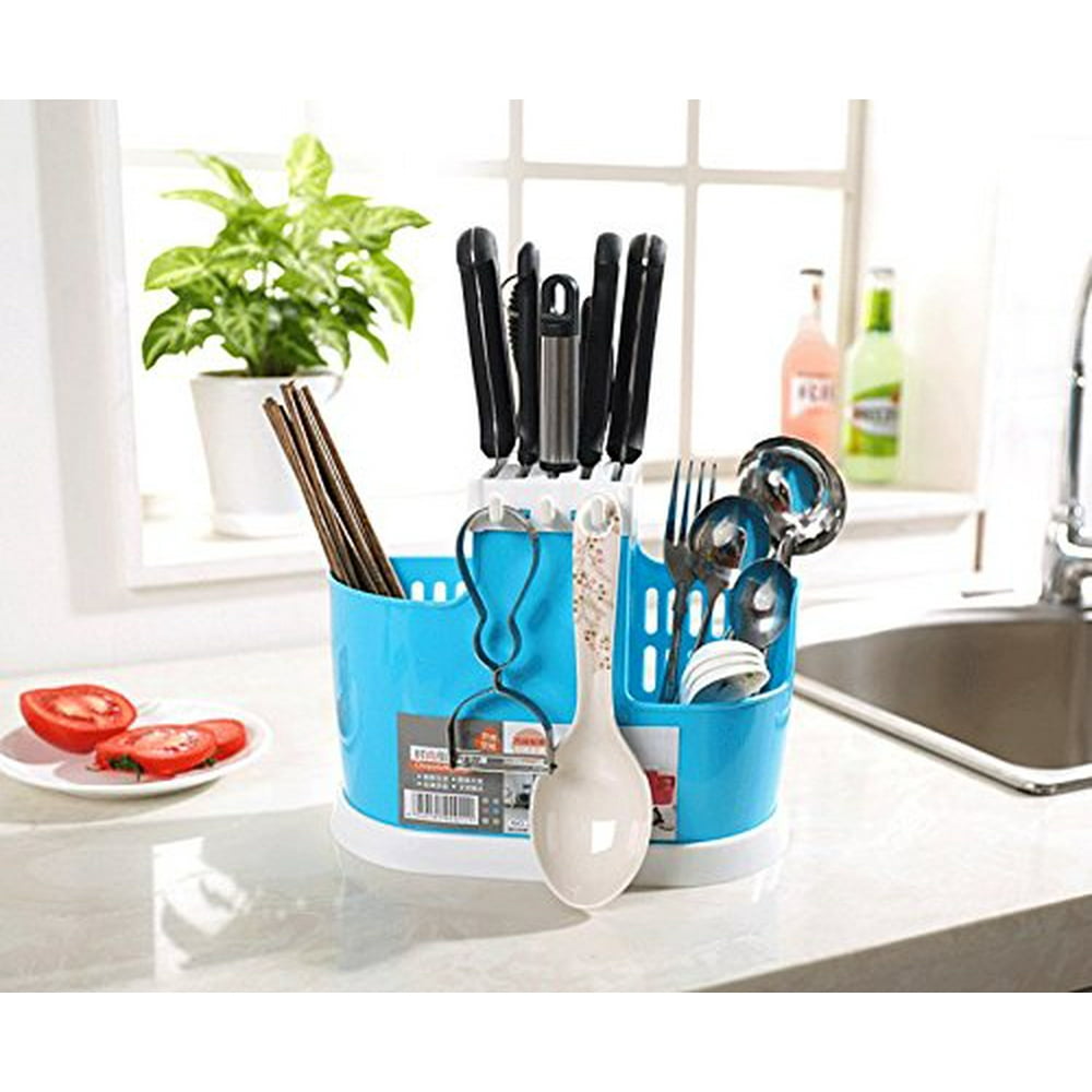 Magshion Kitchen Spoon Chopsticks Fork Knife Draining Rack Holder