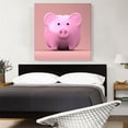 thumbnail image 2 of ARTCANVAS Piggy Bank Home decor Canvas Art Print - Size: 36" x 36" (1.50" Deep), 2 of 9
