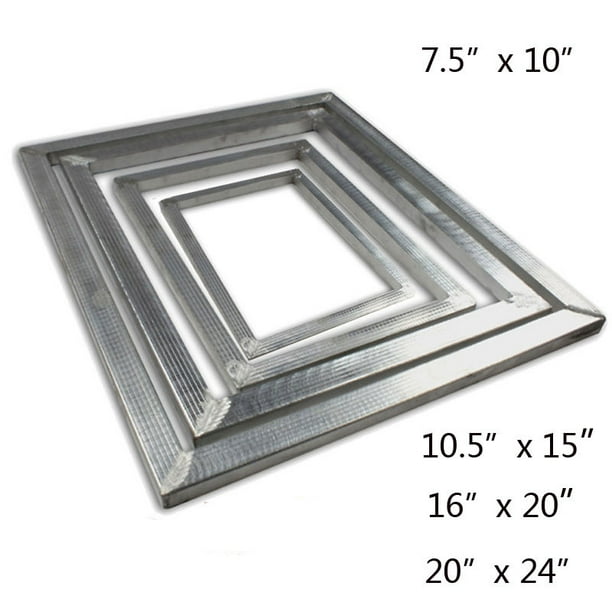 Techtongda Aluminum Screen Printing Frame DIY Screen Frame Blacnk Frame