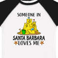 thumbnail image 4 of Inktastic Someone in Santa Barbara Loves Me Boys or Girls Toddler T-Shirt, 4 of 5