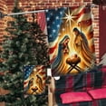 thumbnail image 3 of FLAGWIX Christmas Nativity Of Jesus Holy Night Wintertime Holiday Christian Flag TQN4110F Garden Flag 11.5" x 17.5" - Decorative Indoor Outdoor Flag, 3 of 5