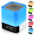 thumbnail image 1 of Altavoz Bluetooth inalámbrico Gallstep con despertador con luz nocturna, 1 of 1