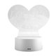 thumbnail image 2 of Lámpara de noche romántica visual con ilusión 3D USB de 4,5 V Luz de mesa de escritorio táctil de 7 colores (base blanca), 2 of 8