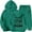 Dark Green, variant on Wangxq Winter Outfits for Girls,Winter Girls Outfits Tracksuit With Stylish Print Hoodie And Joggers Warm Kids -Blue