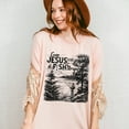 thumbnail image 5 of Even Jesus Had a Fish Story Graphic T-Shirt - Funny Fishing Tee for Men and Women, Outdoor Humor Apparel, Christian Fishing Gift, 5 of 7
