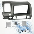 thumbnail image 1 of WRITWAA Car Stereo Mounting Kits 1 Set Plastic Grey for Vehicle Audio Installation, 1 of 8