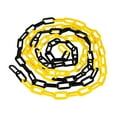 thumbnail image 4 of colaxi Traffic Chain Barrier Link, Parking Barrier, Professional ,Security Barrier Chain for Parking Lot Closed Areas Traffic Cones , Yellow Black, 4 of 9