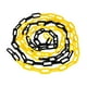 thumbnail image 4 of Enlace de barrera de cadena de tráfico Conector de conos de tráfico premium para control de multitudes Amarillo Negro, 4 of 8