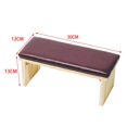 thumbnail image 2 of serony Arm Rest Cushion Waterproof Double-Layer Wood for Nail Tech Use Salon Arm Dark Coffee, 2 of 6