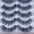 thumbnail image 7 of 5 Pairs False Eyelashes Attractive Comfortable Natural Look Eye Makeup Natural False Eyelashes, 7 of 7