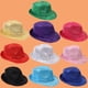 thumbnail image 2 of Gorra de espectáculo de magia para niños adultos, gorra de moda universal con lentejuelas plateadas, gorra de jazz, sombrero de magia de escenario, 2 of 6