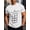 white, variant on Men's Casual Sporty Short Sleeve T-Shirt with 2D printed patterns, elastic & comfy. Regular fit round neck, knitted fabric. Great for sports, travel & daily wear. All-season versatile.