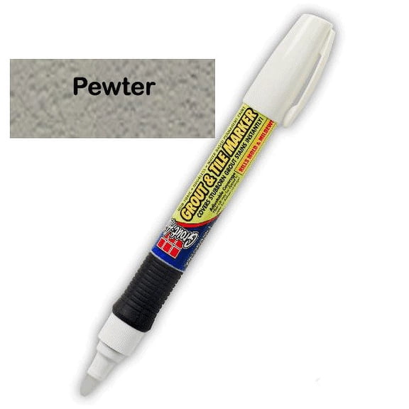 SKM Industries Grout Aide Marker - Fast Drying Pewter