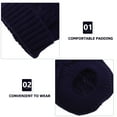thumbnail image 3 of AURARMLET Suéter De Para Perros Pequeños Color Azul Oscuro Con Alto Y Material Cálido, 3 of 6