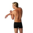 thumbnail image 4 of Speedo Men's Adult Swimsuit Square Leg Endurance+ Solid - Speedo Black, Size: 38, 4 of 4