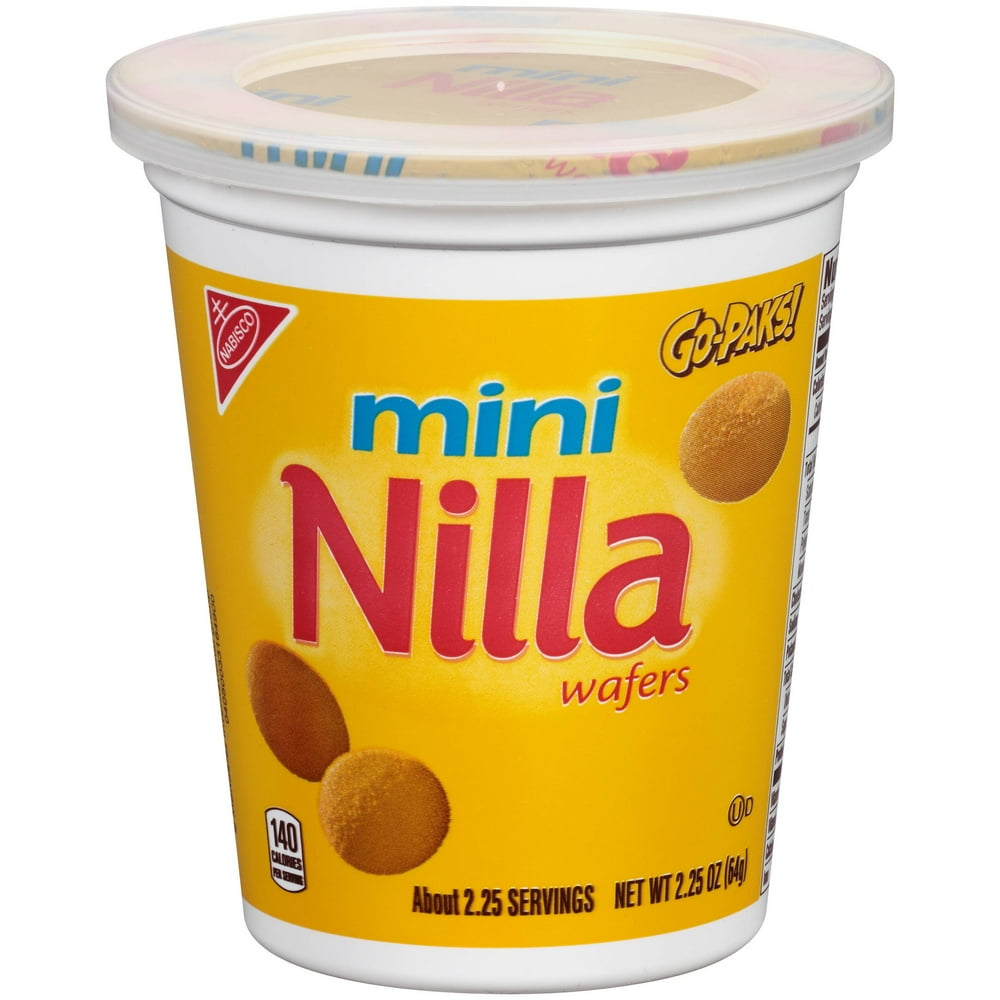 Nabisco Nilla Wafer Cookies Go Pak Mini, 2.25 Ounce (12 Pack) Walmart
