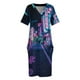 thumbnail image 4 of Tokyo-vestido de neón de las maravillas para mujer traje holgado con bolsillo verano, 4 of 7