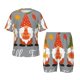 thumbnail image 1 of Balery Hello Fall Gnomes Conjunto de Pijama Infantil de Manga Corta con Estampado – Ropa de Dormir de Algodón Suave-Small, 1 of 6