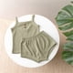 thumbnail image 2 of Odeerbi 9M-4Y Conjunto de Verano Niña Camisola de Punto Rib Bloomers Cubrepañal Short Conjunto de Dos Piezas de Ropa Interior, 2 of 4