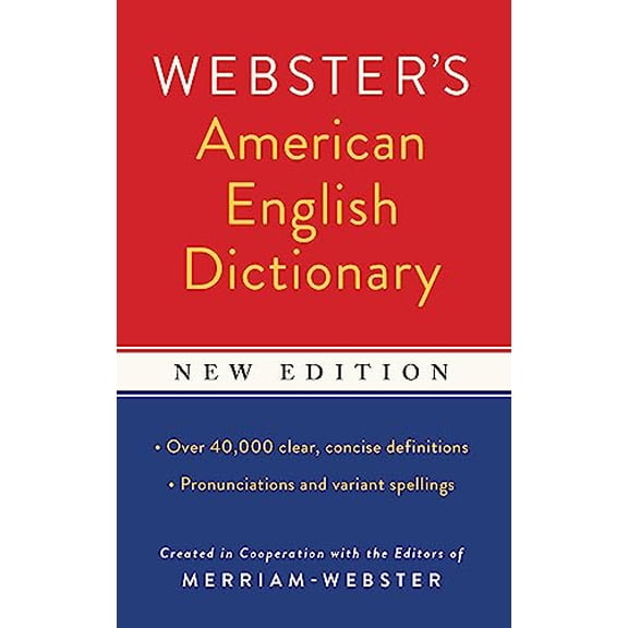 Pre-Owned Webster's American English Dictionary, New Edition (Mass Market Paperback) 1596951141 9781596951143