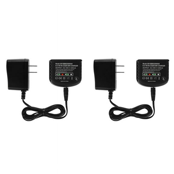 NEW 2X 9.6V-18V Charger for Black and ,Black & Ni-Cd Ni- A18 Hpb18 A14 Hpb14 A12 Hpb12 ,Us Plug
