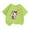 Z4 Light Green, variant on Curuila Kid Girls Tops Letter Print Crew Neck Short Sleeve Tee Summer Casual Loose T Shirt Black Size 2-4 Years