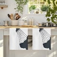thumbnail image 4 of Dogs Showering Kitchen Towels Set of 4, Modern Abstract Art Funny Animals Absorbent Dish Towels for Kitchen, Microfiber Hand Towel, Quick Drying Tea Towel for Cleaning Decorative Dishcloths, 4 of 7