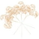 thumbnail image 5 of 4 tallos de hojas de ginkgo artificiales, ramas de ginkgo, plantas artificiales, 5 of 8