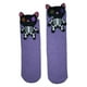 thumbnail image 3 of Calcetines Navideños Para Adultos Con Diseño De Casa De Animales Gato negro, 3 of 10