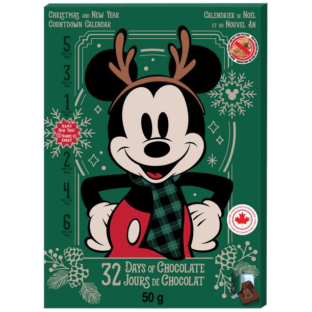 Disney - Calendrier de l'avent 12 jours Mickey Christmas – Chez