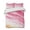 Pink, variant on Quilts Full Size Bedding Set, Blue Beach Coastal Lightweight Quilted Comforter, Summer Nautical Seaside Ocean Ombre Soft Reversible Bedspread Coverlet with Pillow Covers for All Season, 78" x 90"